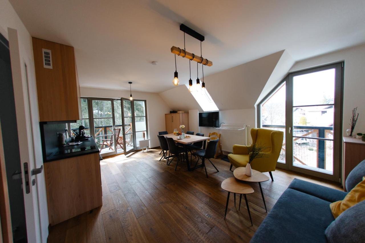 Luxusni Horsky Apartman V Centru Harrachova Exterior photo